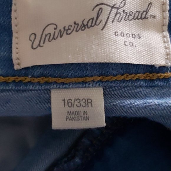 UNIVERSAL THREAD stretch high rise skinny jeans size 16 - Picture 4 of 11